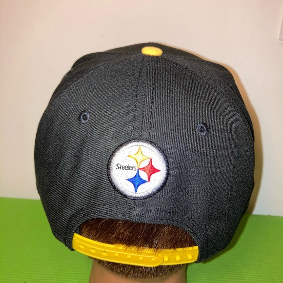 NEW Pittsburgh Steelers New Era  NFL Draft 9FIFTY Snapback Adjustable Hat Black - Picture 6 of 8